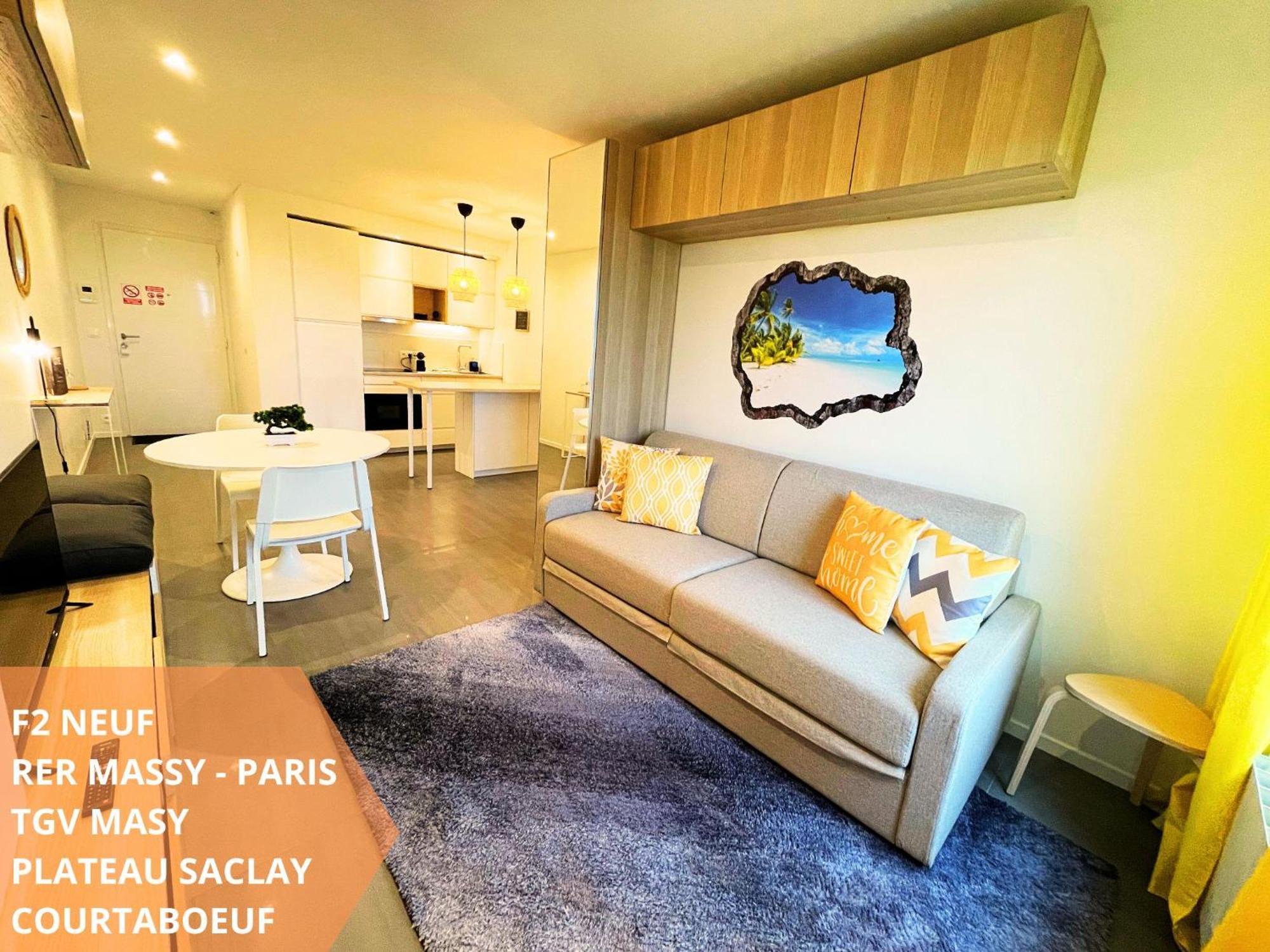 Sunset Cocoon T2 46M2 Proche Centre Ville Villejust Εξωτερικό φωτογραφία